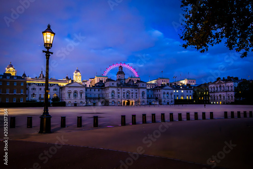 Photography Night view of london eye