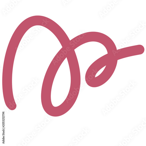 Abstract Organic Messy Line Doodle Element