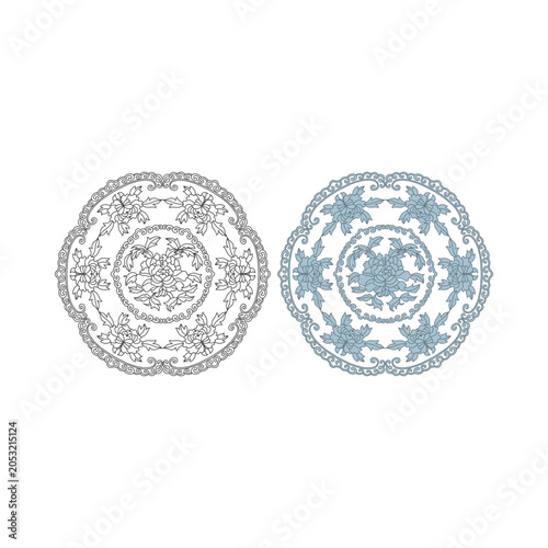 Traditional Chinese Pattern Collection - Vector Art and Ornamental Design Elements