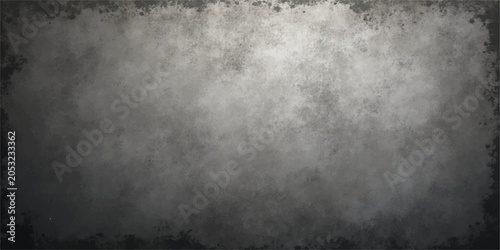 Foto A dark vintage grunge metal background features a rough textured black concrete