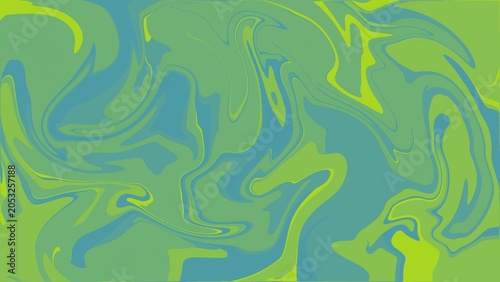 Foto Vibrant abstract liquid art background showcasing a harmonious blend of swirling