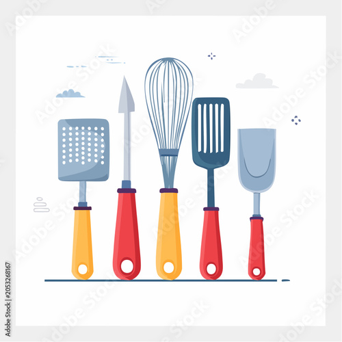 Set of Kitchen Utensils