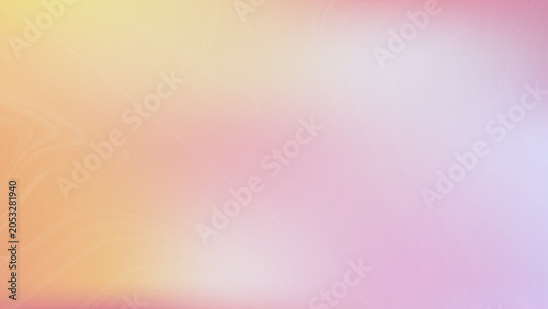 Bild auf Leinwand Abstract soft gradient background with peach pink and lavender hues gradient abs
