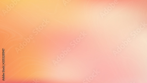 Quadro em tela Abstract blurred gradient background in peach and pink tones with gradient abstr