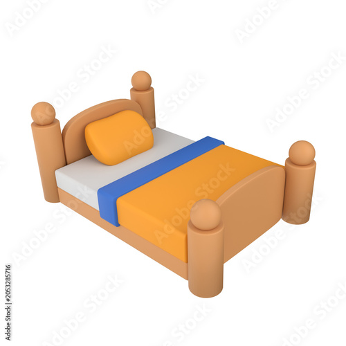 Bed 3D Icons