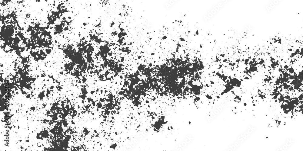 Fototapeta premium Abstract Black and White Grunge Texture Background with Distressed Grainy Vector Effect