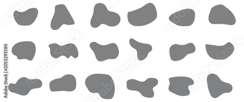Obraz na płótnie Random shapes