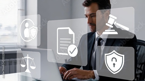 Legal technology in action ai integration in business law office environment professional viewpoint