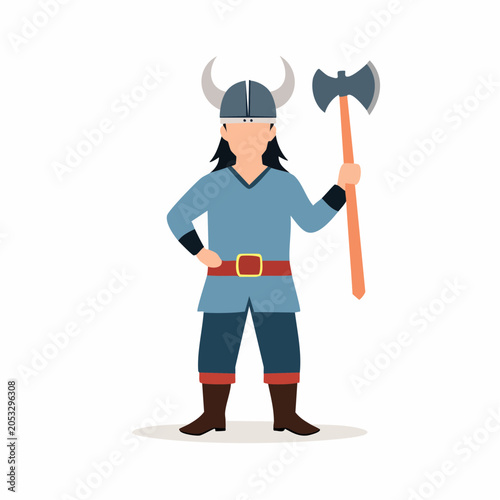 Viking Warrior with Axe