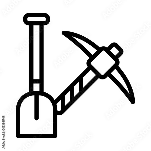 Shovel Vector Icon