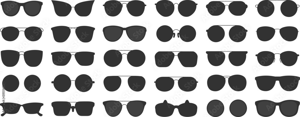 Fototapeta premium Assortment of Sunglasses