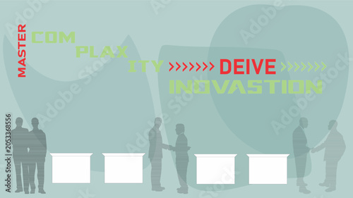 Innovation card wallpaper design 3521.eps