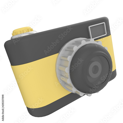 Camera 3D Icons
