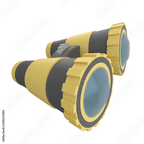 Binoculars 3D Icons