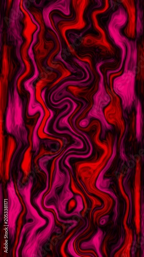Abstract swirling liquid motion background with pink and red hues swirl paint fluid texture pattern