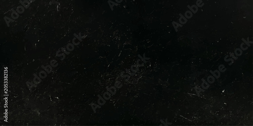 Photos Deep black grunge texture background with subtle white dust specks and fine nois