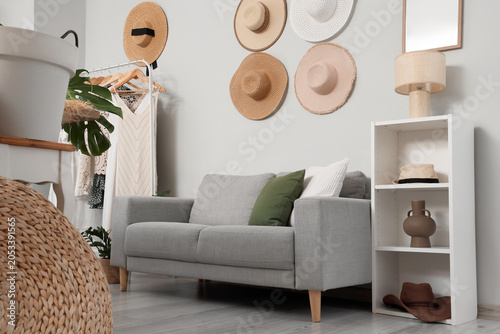 Modern living room interior...