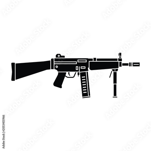 Fotografie Rifle illustration