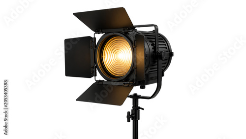 Professional Studio Spotlight for Video Production Photography and Broadcasting