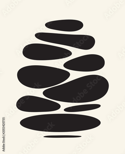 Abstract Organic Shapes and Spark Symbols Collection – Modern Vector Elements