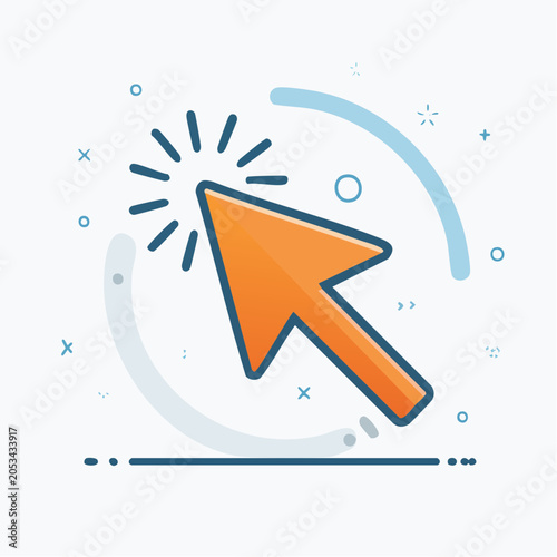 Cursor Clicking Icon
