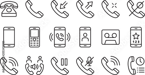 Фотография Phone Call Icon Pack | Outgoing Call Icon