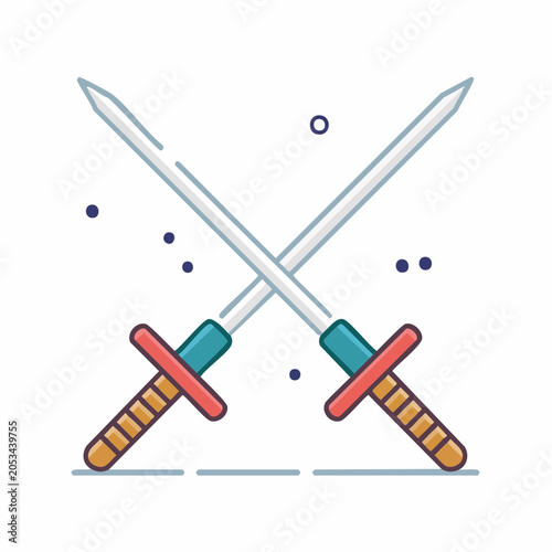 Two Crossed Swords Icon