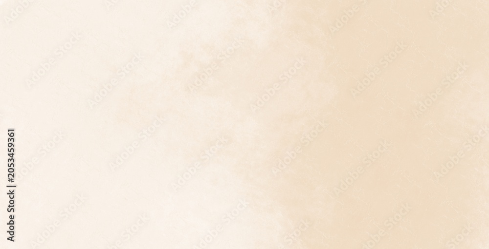 Fototapeta premium Warm neutral beige soft organic watercolor gradient texture, abstract background