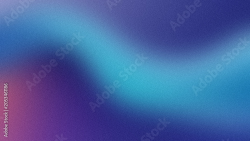 Bilde på lerret Abstract background with smooth gradient of blue, purple, and teal colors, creating a dreamy and ethereal atmosphere