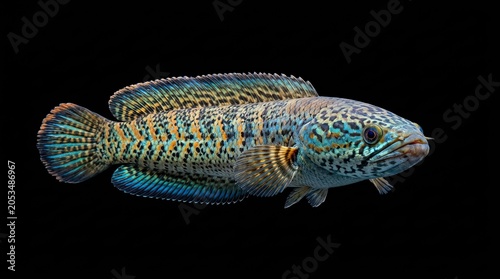 tropical fish in aquarium