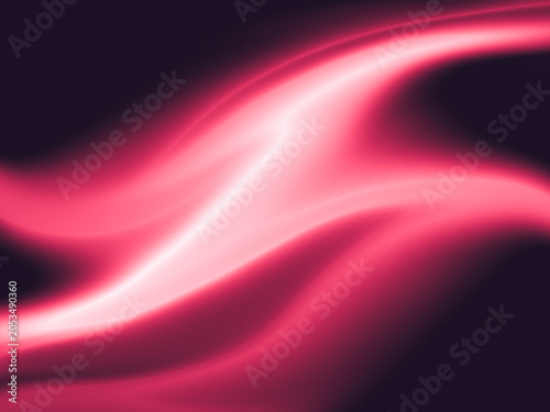 Obraz na plátně Abstract futuristic black pink background