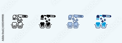 Tableau sur toile brushing multiple style icon collection