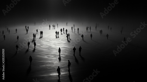 business people activity standing and walking