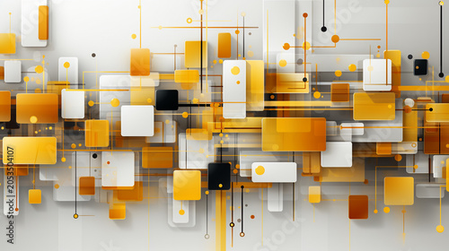 Yellow abstract background