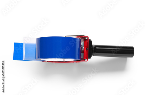 Blue packing tape dispenser...