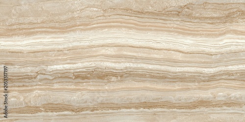 Swirling light brown and cream horizontal bands create a natural stone texture