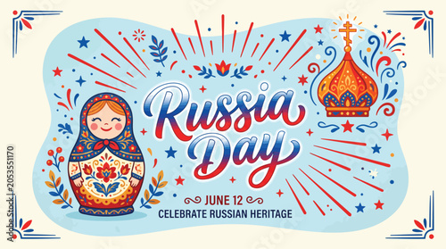 Foto Russia day