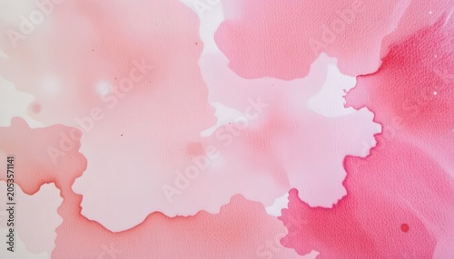 Pastel Pink and Coral Watercolor Background for Modern Design