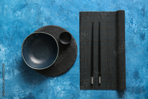 Asian cuisine dining set wi...