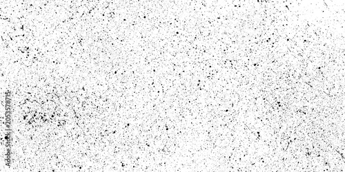 Black grunge dust and dirt texture isolated on transparent background