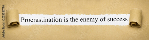 Photos Procrastination is The Enemy of Success
