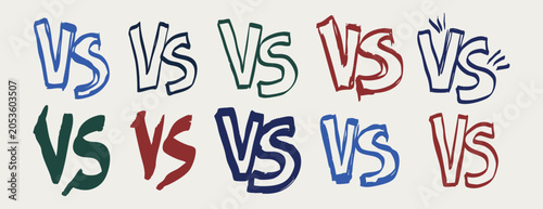 Foto Sketches versus icons, Comparison of hand drawn sketches against icon symbols fo