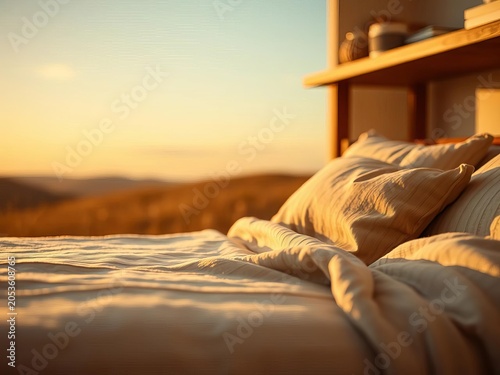 A muted canvas holds steadfast comfort, painted with threads of unwavering commitment ,  house,  protected