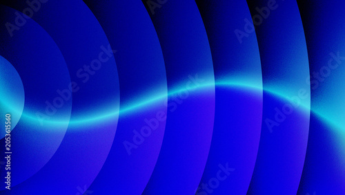 Foto A futuristic abstract blue and purple background features smooth flowing wave li