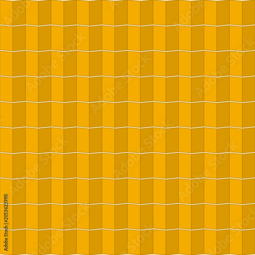 abstract seamless yellow chevron pattern on a mustard background. High-quality vector illustration