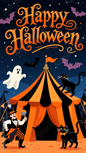 halloween party poster