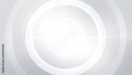 Glowing white concentric rings radiating from a bright center point
