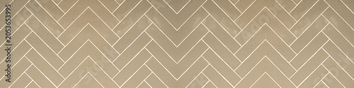 Tile background - Bright beige abstract grunge herringbone tiles texture bann...