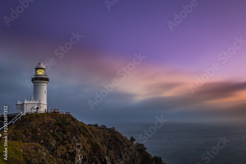 Byron Bay Lighthouse during Sunrise National Park, New South Wales, Australia.