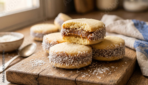 Traditional Argentinian alfajores